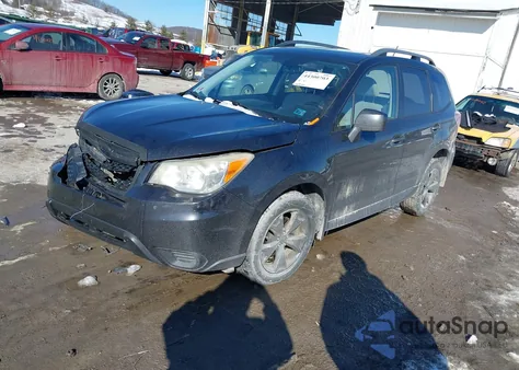 2014 Subaru Forester 2.5I Premium z USA, uszkodzony, nr VIN JF2SJAEC1EH448207